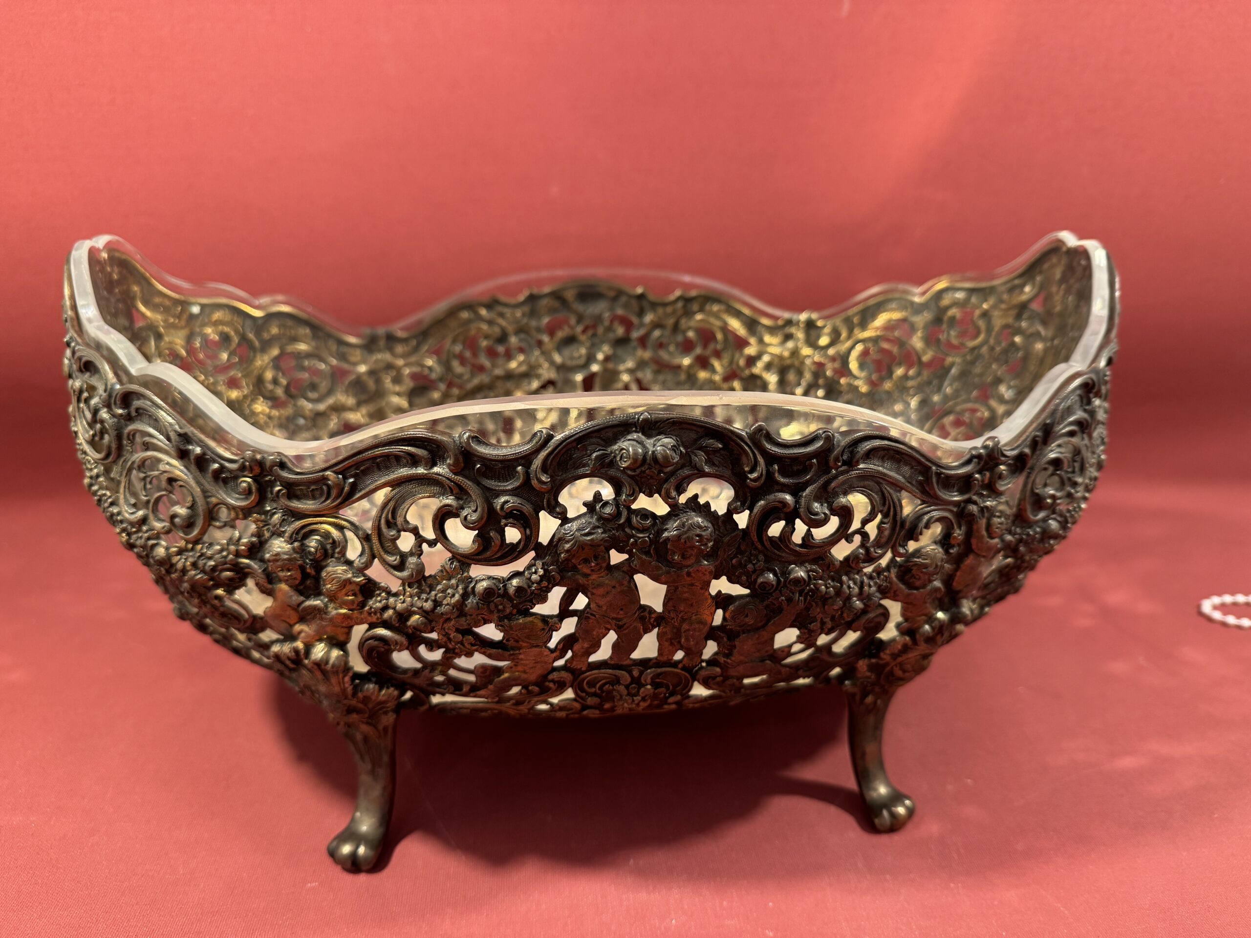 Jardiniere 830 Silber 18. Jh.