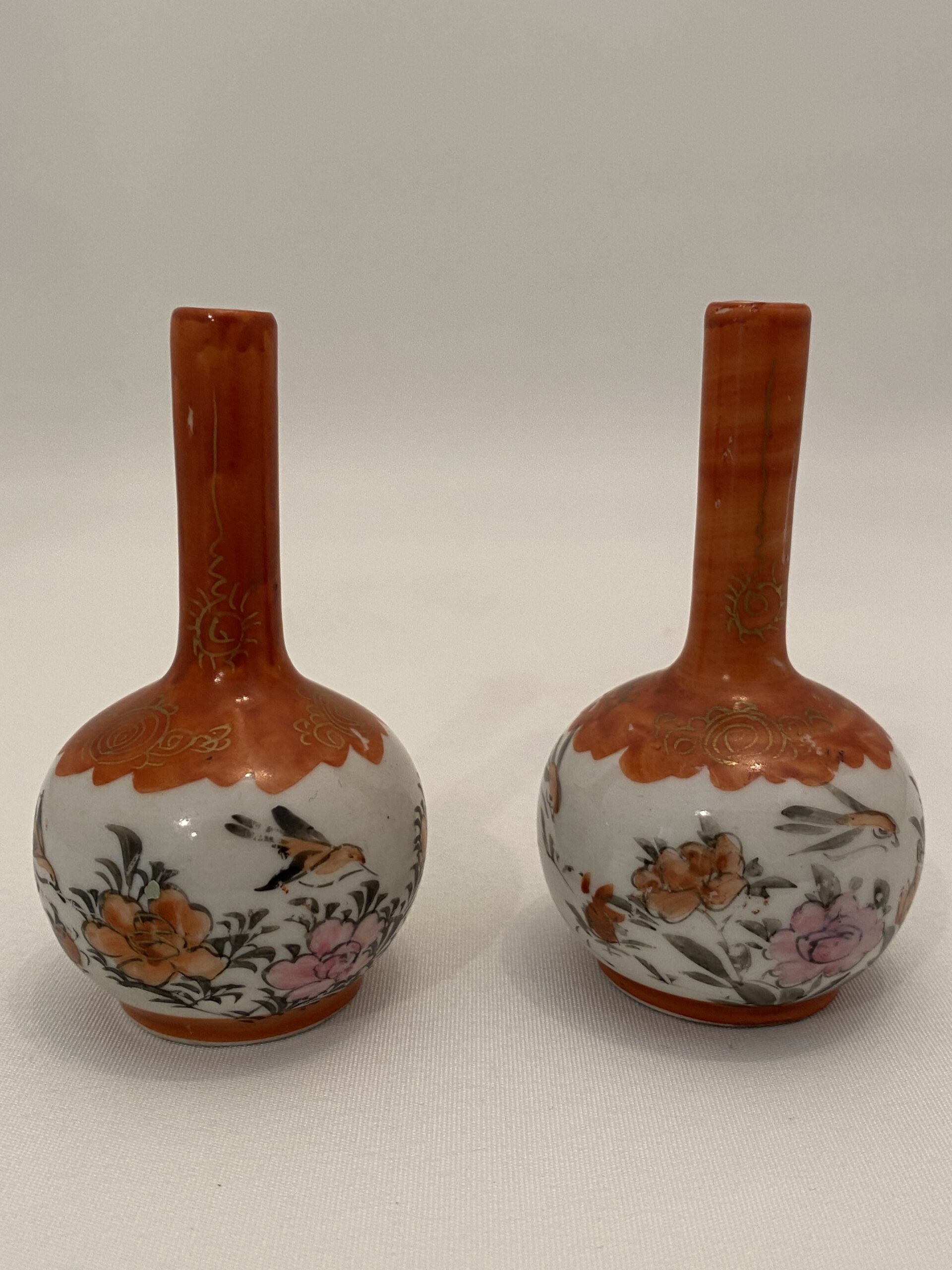 Japan Meiji<br />
Miniatur Vase Paar