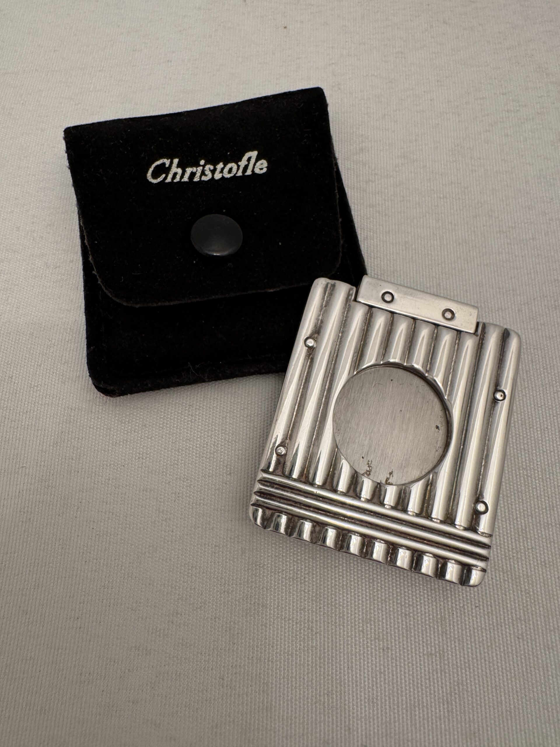 Christofle Zigarrenschneider Guillotine Cutter